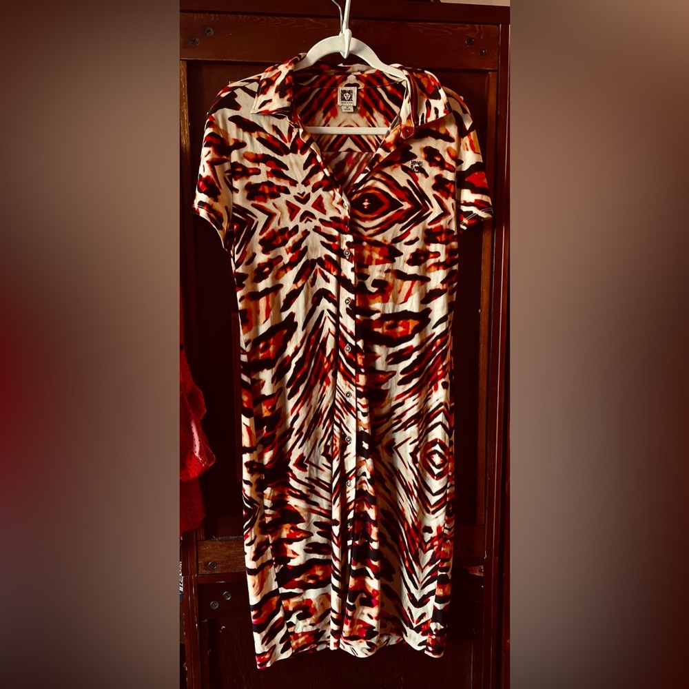 Tiger color dress!